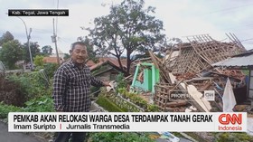 VIDEO: Pemkab Tegal Akan Relokasi Warga Desa Terdampak Tanah Gerak