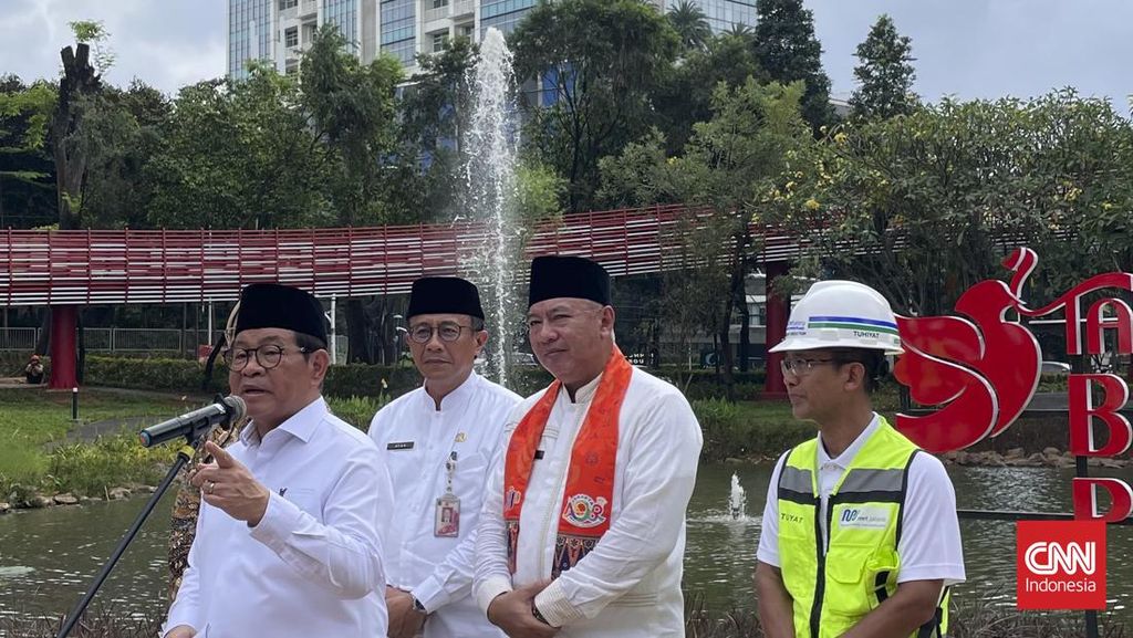 Pramono Sebut Progres Taman Bendera Pusaka 92 Persen, Ada Padel Gratis