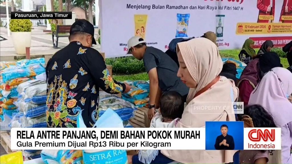 VIDEO: Perjuangan Ibu-Ibu Dapatkan Bahan Pokok dan Komoditas Murah