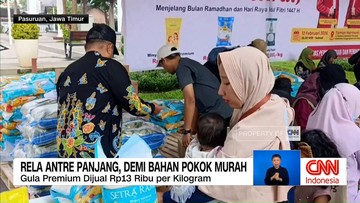 VIDEO: Perjuangan Ibu-Ibu Dapatkan Bahan Pokok dan Komoditas Murah