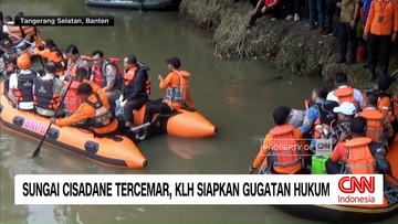 VIDEO: Sungai Cisadane Tercemar, KLH Siapkan Gugatan Hukum Tegas