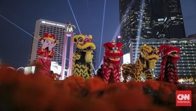 FOTO: Semarak Jakarta Rayakan Imlek 2026