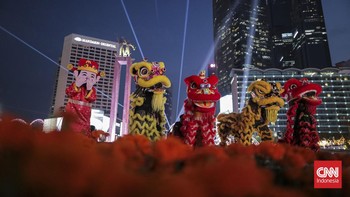 FOTO: Semarak Jakarta Rayakan Imlek 2026