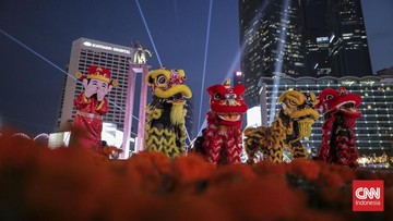 FOTO: Semarak Jakarta Rayakan Imlek 2026
