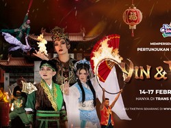 Diskon 55% Cuma 4 Hari! Pertunjukan Imlek Yin & Yang di Trans Studio Bandung
