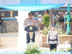 5 Pesan Kapolda Metro Saat Apel Kamtibmas Sambut Ramadan Bareng Ojol-Buruh
