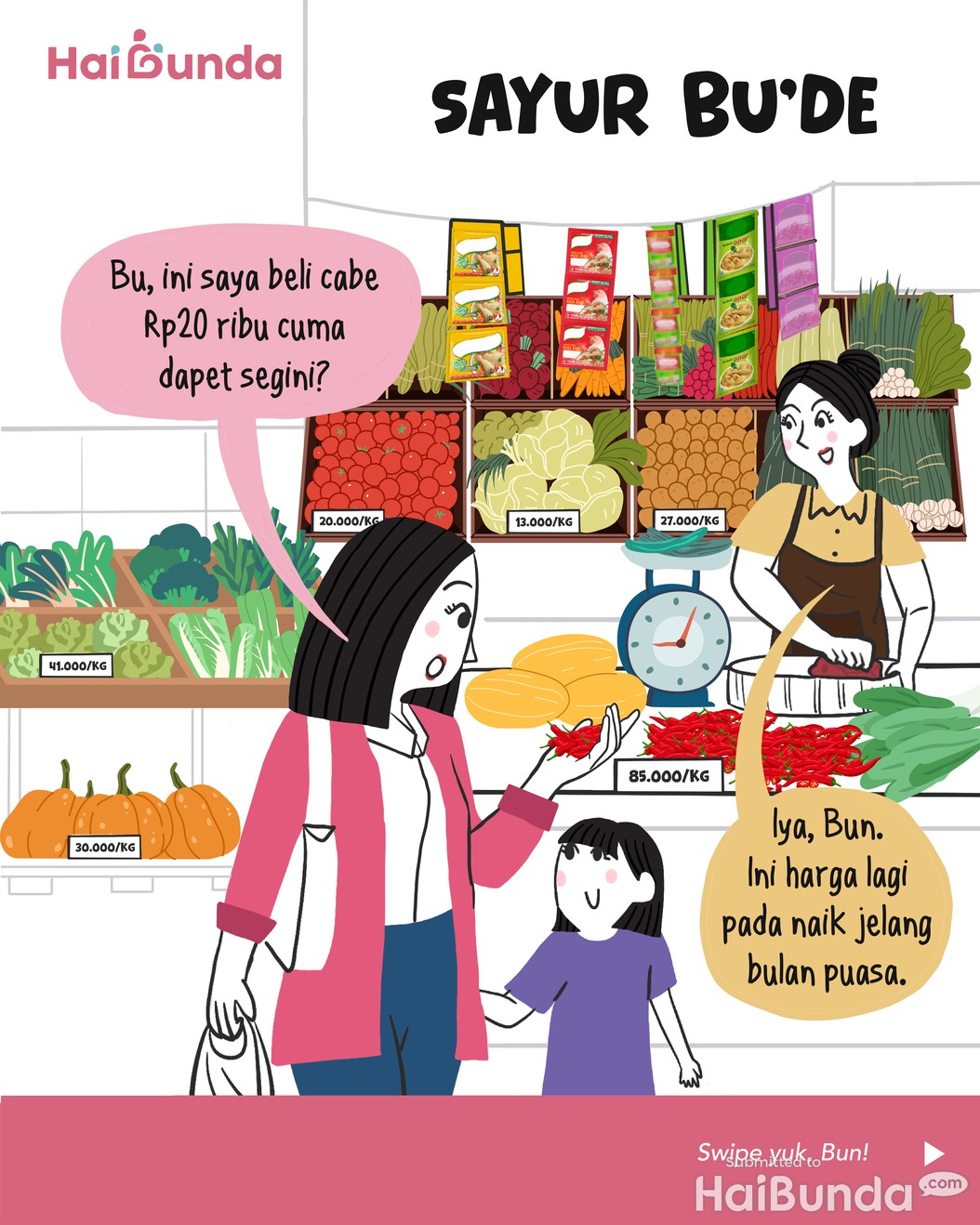 Komik&colon; Harga Cabe & Bawang&comma; Kenapa jadi Segini&quest;