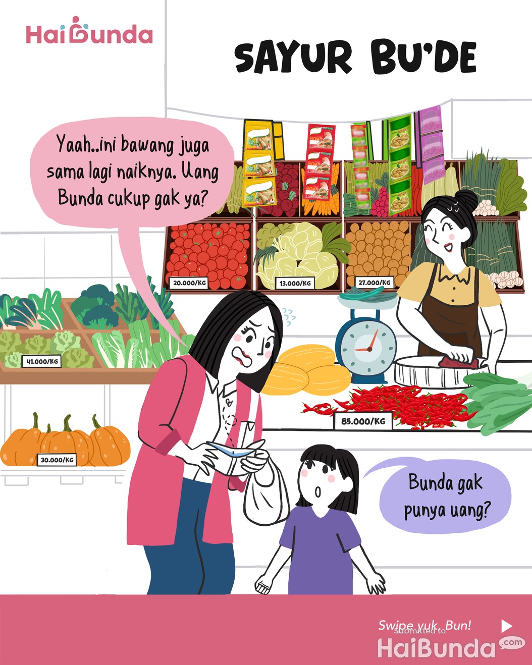 Komik&colon; Harga Cabe & Bawang&comma; Kenapa jadi Segini&quest;