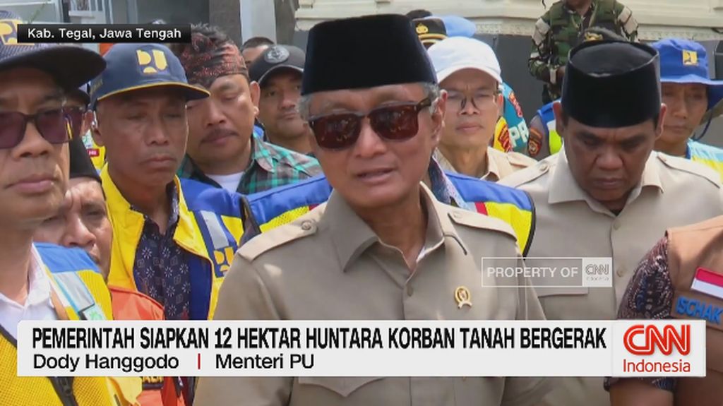 VIDEO: Pemerintah Siapkan 12 Hektar Huntara Korban Tanah Bergerak