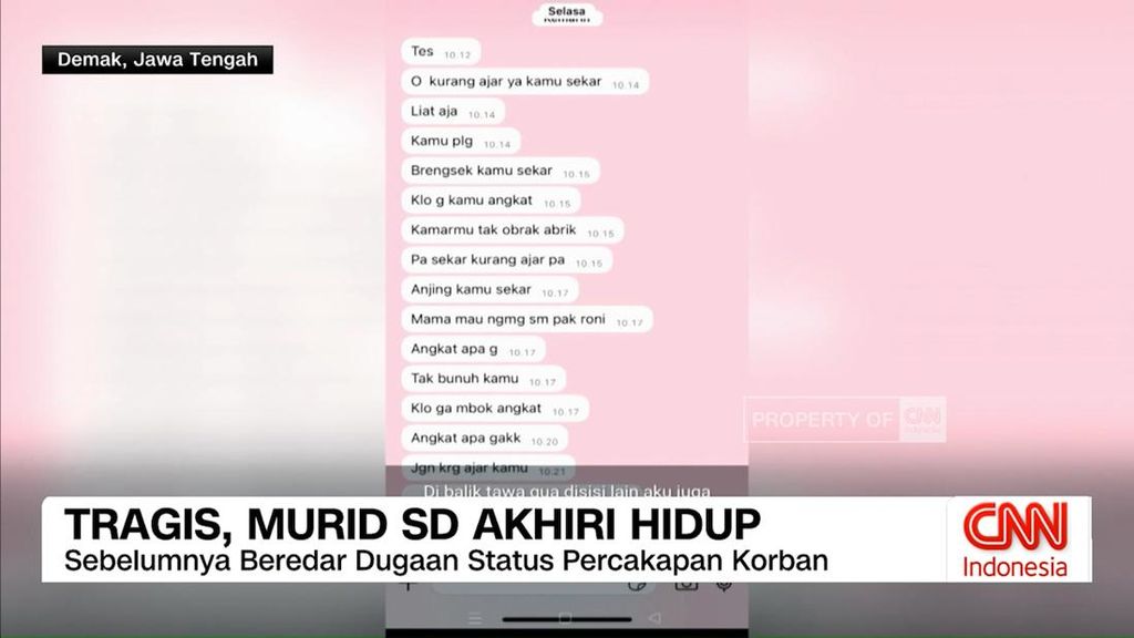 VIDEO: Tragis, Murid SD Akhiri Hidup