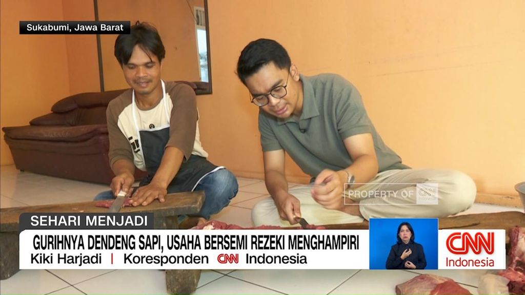VIDEO: Sehari Menjadi Pembuat Dendeng Sapi Khas Sukabumi