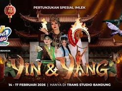 Promo Hingga 55%! Pertunjukan Spesial Imlek Yin & Yang 2026 di Trans Studio Bandung