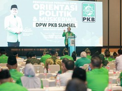 Waketum PKB Sampaikan Pesan Muhaimin Saat Kukuhkan Pengurus DPW Sumsel