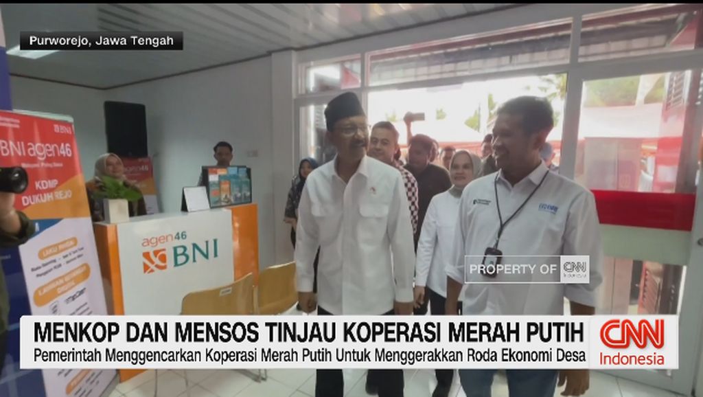 VIDEO: Menkop Dan Mensos Tinjau Koperasi Merah Putih