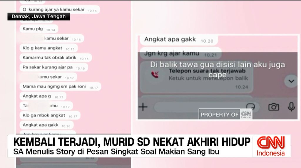VIDEO: Kembali Terjadi, Murid SD Nekat Akhiri Hidup