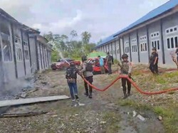 KKB Bakar Gedung SMAN 2 Dekai di Yahukimo