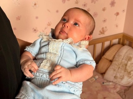 Bule Banget! Ini 5 Potret Baby Kaia Anak Steffi Zamora Akhirnya Diperlihatkan