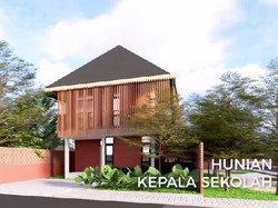Video Desain Fasilitas Calon Rumah Kepsek-Guru Sekolah Garuda