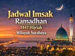 Jadwal Imsakiyah Ramadhan 2026 Muhammadiyah untuk Wilayah Surabaya