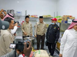 Video Menhaj Pastikan Dapur Haji Gunakan Bumbu Asli Indonesia