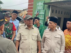 Ketua MPR Tinjau Lokasi Bencana Tanah Gerak di Padasari Tegal