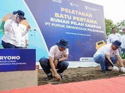 Pusri Palembang Bangun Rumah Pilah Sampah dan Gelar Aksi Bersih Serentak