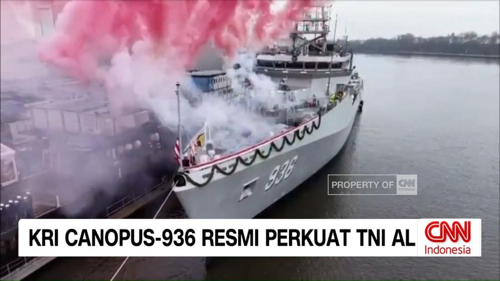 VIDEO: KRI Canopus-936 Resmi Perkuat TNI AL