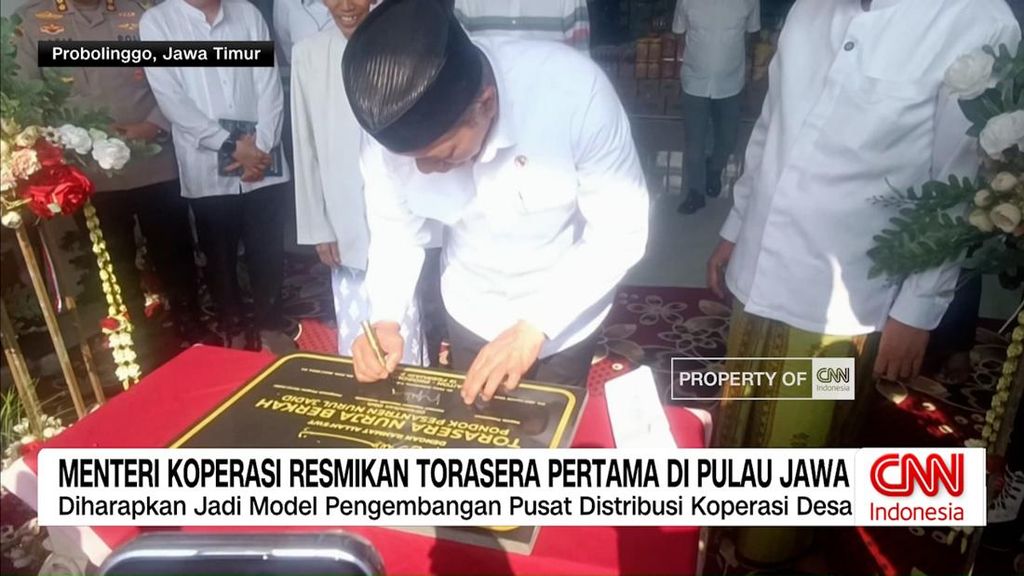 VIDEO: Menteri Koperasi Resmikan Torasera Pertama di Pulau Jawa