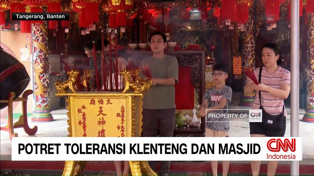 VIDEO: Harmoni Toleransi di Perayaan Imlek Pasar Lama Tangerang