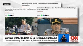 VIDEO: Mantan Kapolres Bima Kota Tersangka Narkoba
