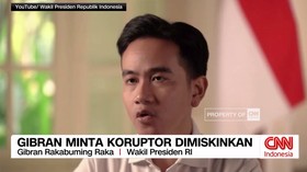 VIDEO: Gibran Minta Koruptor Dimiskinkan