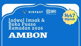 INFOGRAFIS: Jadwal Imsak dan Buka Puasa Ramadan 2026 Ambon