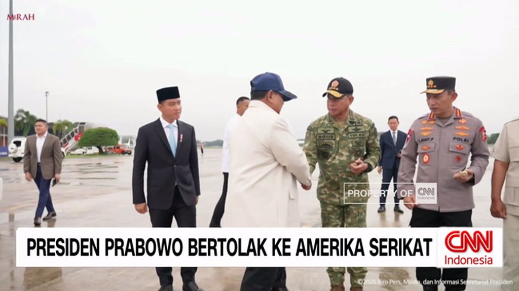 VIDEO: Presiden Prabowo Bertolak ke Amerika Serikat
