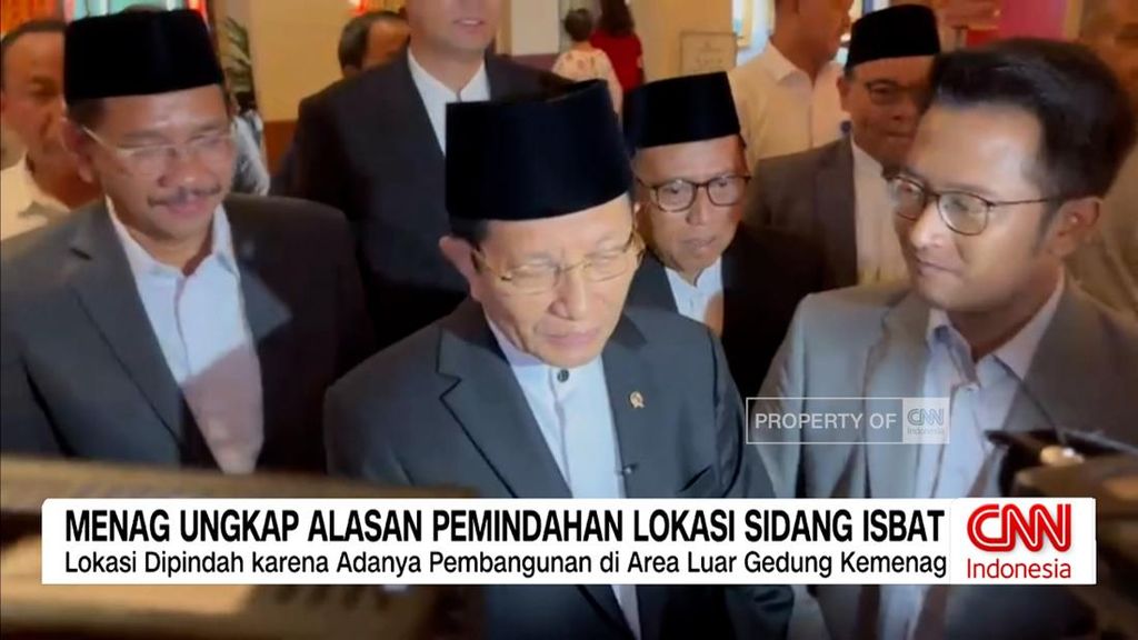 VIDEO: Menag Ungkap Alasan Pemindahan Lokasi Sidang Isbat