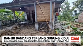 VIDEO: Banjir Bandang Terjang Gunung Kidul