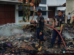 Ditinggal Salat ke Masjid, Rumah Warga Andong Boyolali Ludes Terbakar