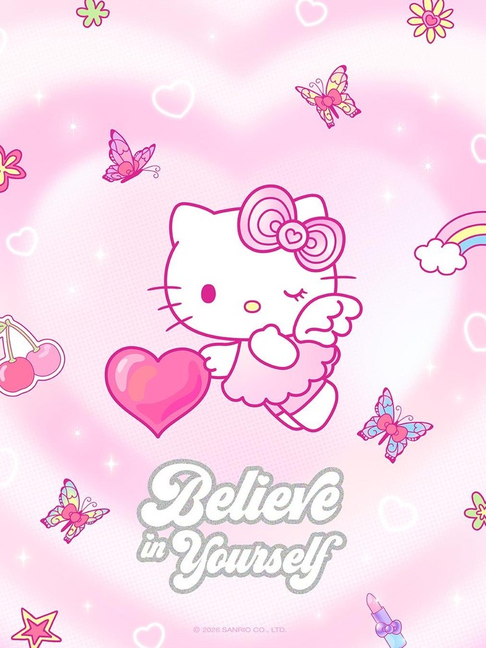 Hello Kitty, salah satu karakter animasi ikonik yang telah diciptakan sejak 1974 di Jepang.