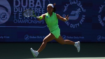 FOTO: Langkah Janice Tjen Terhenti di 16 Besar Dubai Championships
