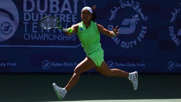 Liputan Olahraga CNN Sport : FOTO: Langkah Janice Tjen Terhenti di 16 Besar Dubai Championships