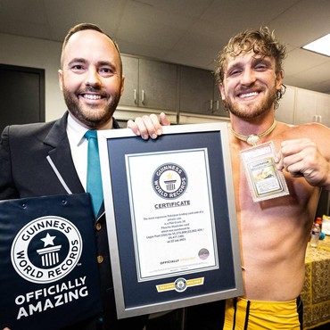 Pecahkan Rekor Dunia! Kartu Pokemon Milik Logan Paul Terjual Rp277 Miliar