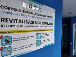 Sinergi PAM JAYA & PALJAYA Revitalisasi MCK Komunal di Manggarai