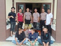 Polisi Ringkus 3 Sekawan Usai Congkel Rumah Warga di Dompu
