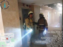Asap Muncul di Istiqlal, Damkar Ungkap Api dari UPS di Ruang Server