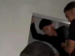 Sekuriti BNN Sulbar Ngumpet di Plafon Saat Digerebek Ngamar Bareng Mahasiswi