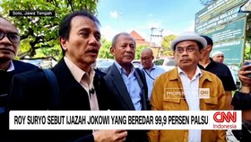 VIDEO: Roy Suryo Sebut Ijazah Jokowi 99,9 Persen Palsu