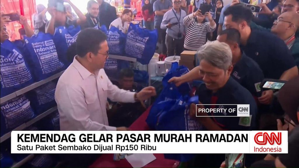 VIDEO: Kemendag Gelar Pasar Murah Ramadan 1447 Hijriah