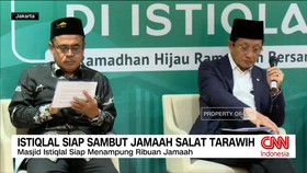 VIDEO: Istiqlal Siap Sambut Jemaah Salat Tarawih Ramadan 1447 Hijriah