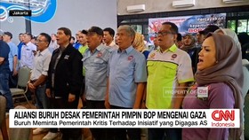 VIDEO: Aliansi Buruh Desak Pemerintah Pimpin Board of Peace Bahas Gaza
