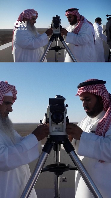 Momen Pantauan Hilal Arab Saudi, 1 Ramadan Jatuh pada 18 Februari