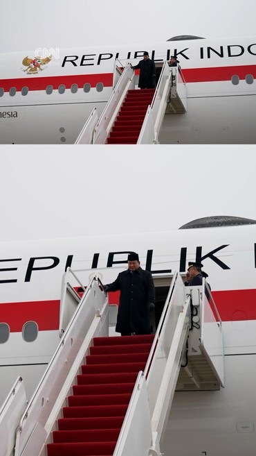 Momen Prabowo Disambut saat Tiba di AS Jelang KTT Board of Peace Trump
